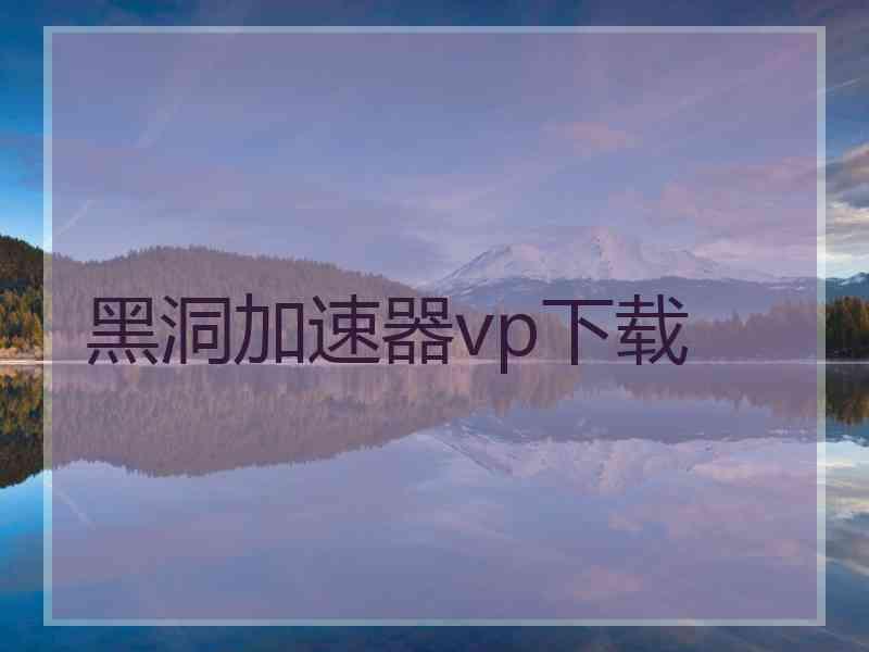 黑洞加速器vp下载